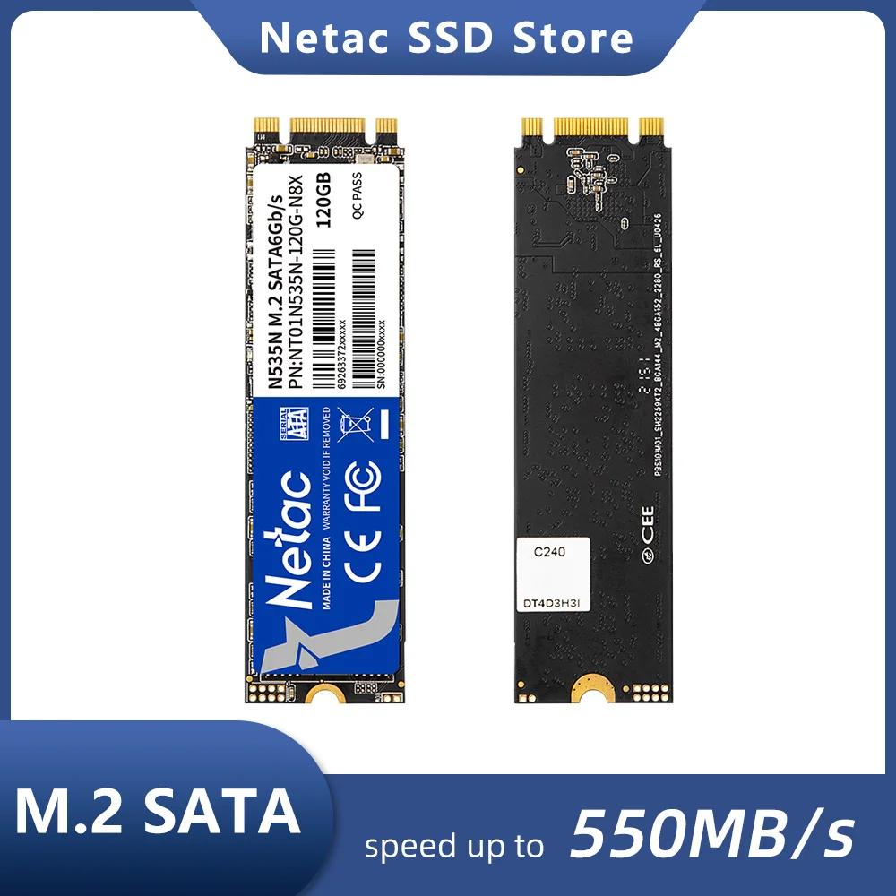 Netac Ʈ ũž    ϵ ̺, M2 SATA SSD, NGFF m.2 2280, SATA3.0 SSD, 240GB, 120GB, 480GB, 960GB ũ